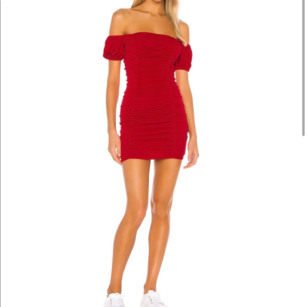 Red Mini Dress from Revolve